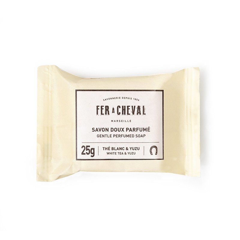 Savon doux parfumé thé blanc yuzu 25g