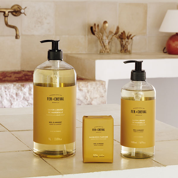 Savon Doux Parfumé Miel & Amande 125g