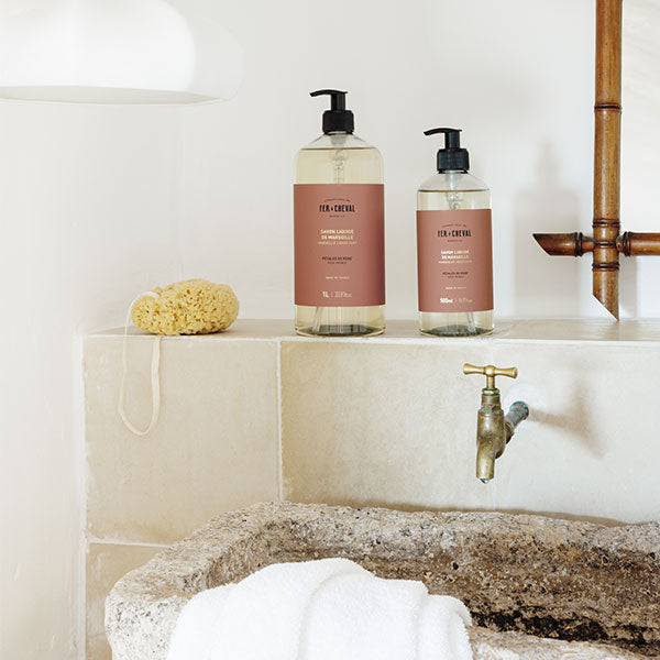 Marseille Liquid Soap Rose Petals 500ml