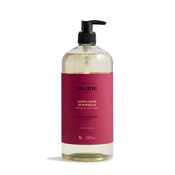 Marseille Liquid Soap Fig Leaves 1L