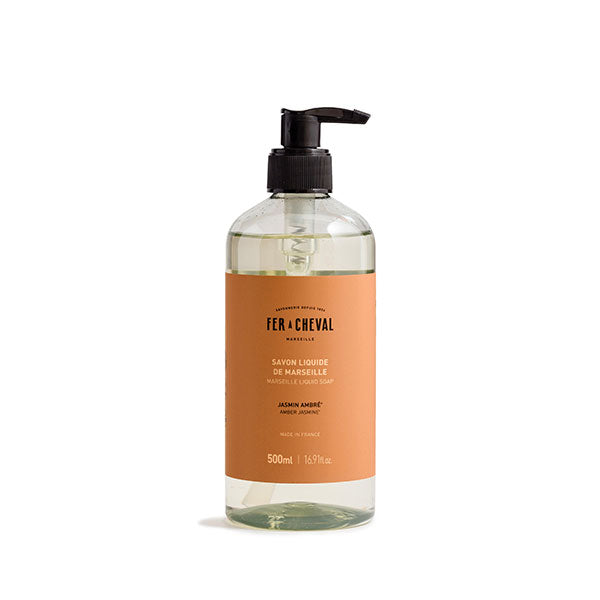 Marseille Liquid Soap Jasmine Amber 500ml