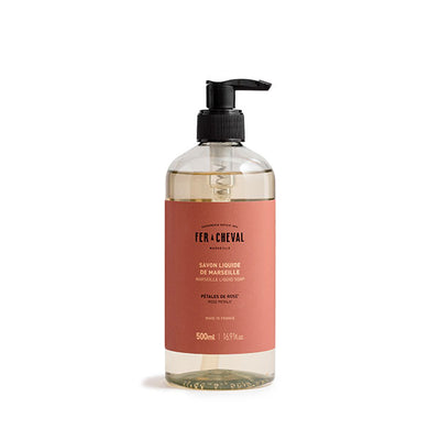 Marseille Liquid Soap Rose Petals 500ml