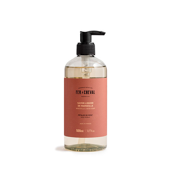Marseille Liquid Soap Rose Petals 500ml