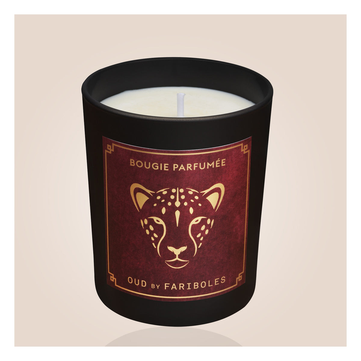 Bougie parfumée Oud Léopard 190 g Fariboles