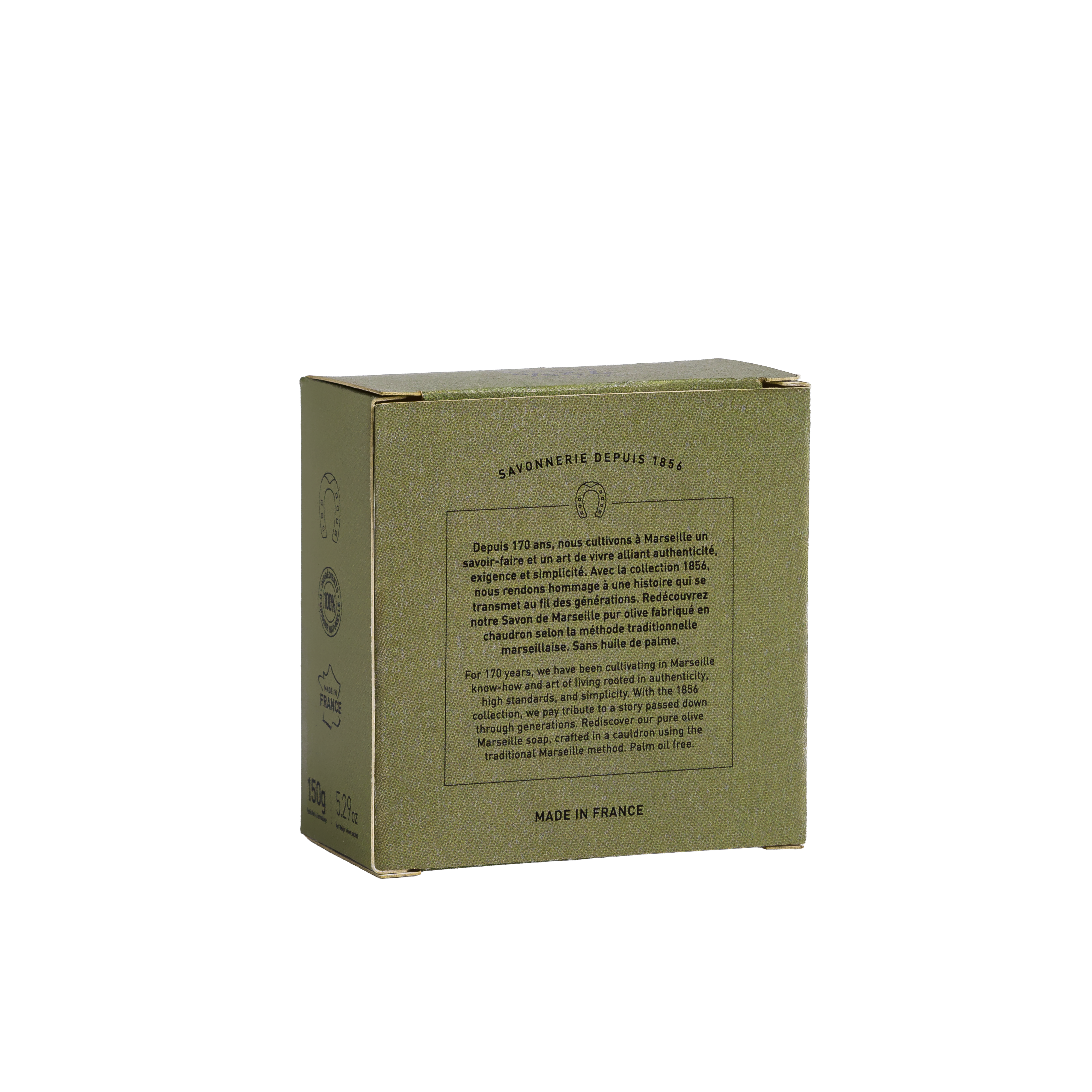 Collection 1856 Savon de Marseille Pur Olive 150g