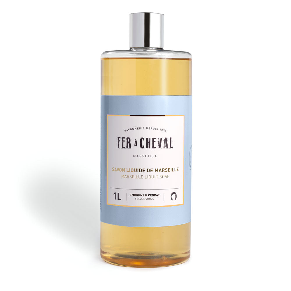 Marseille Liquid Soap Embruns & Cédrat 1L