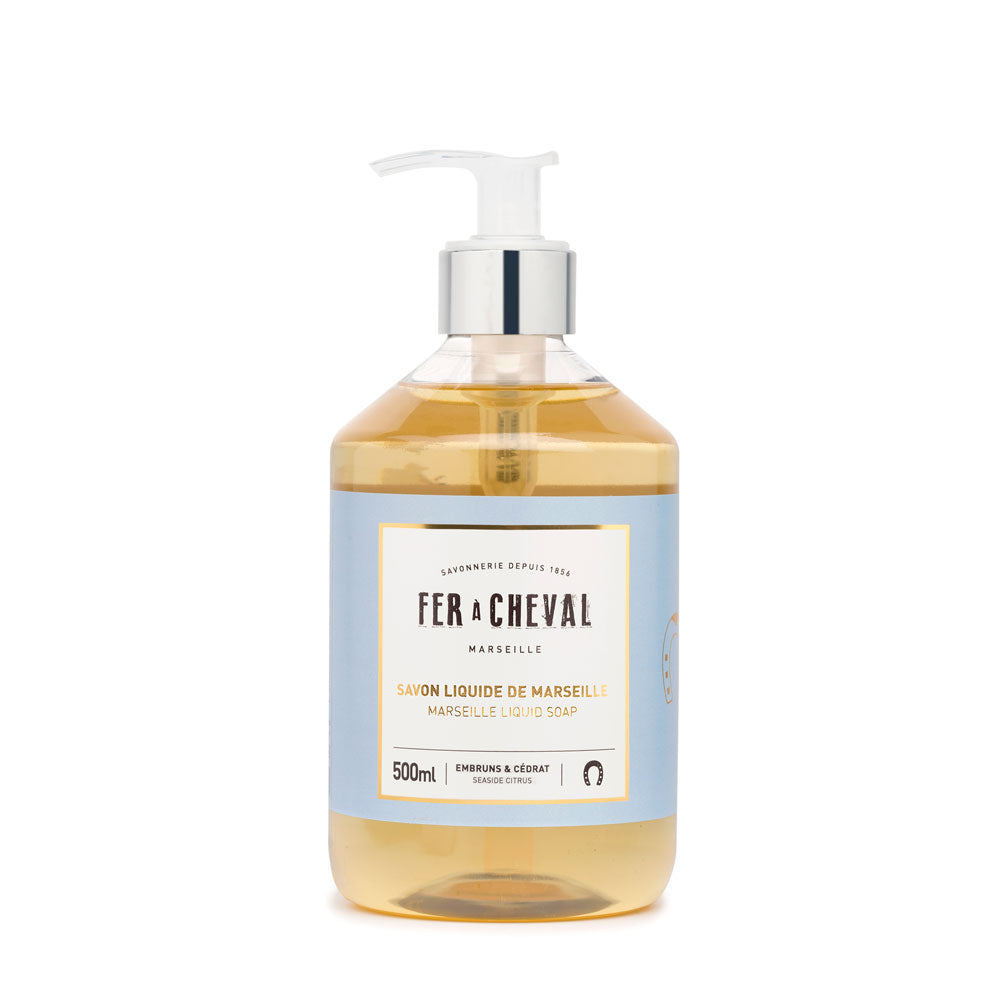 Marseille Liquid Soap Embruns & Cédrat 500ml
