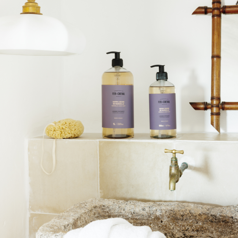 Set of three Marseille liquid soaps to mix and match