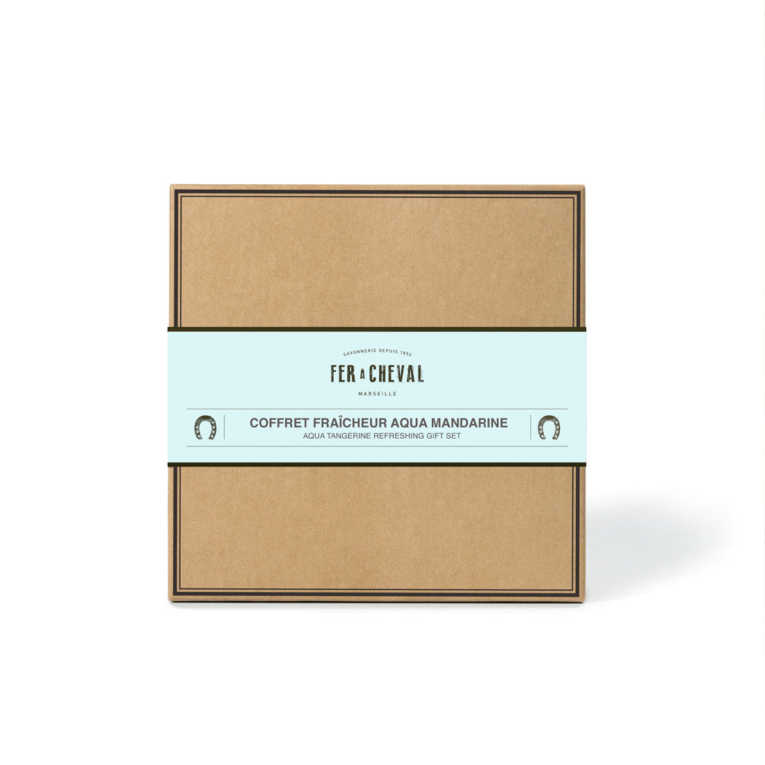 Pur Olive Aqua Mandarine Gift Set - Savonnerie Fer à Cheval