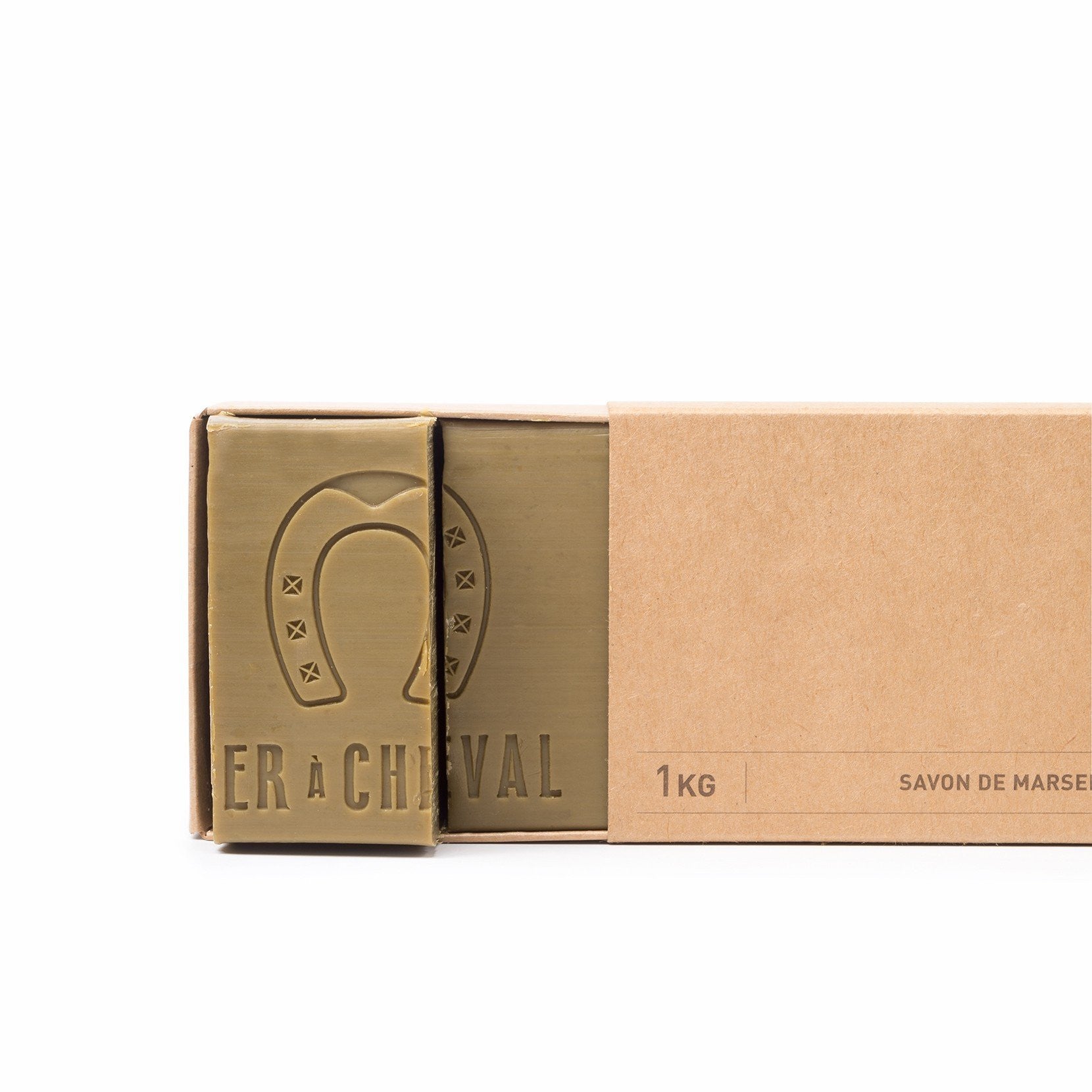 Pure Olive Sliced Bar Savon de Marseille 1kg