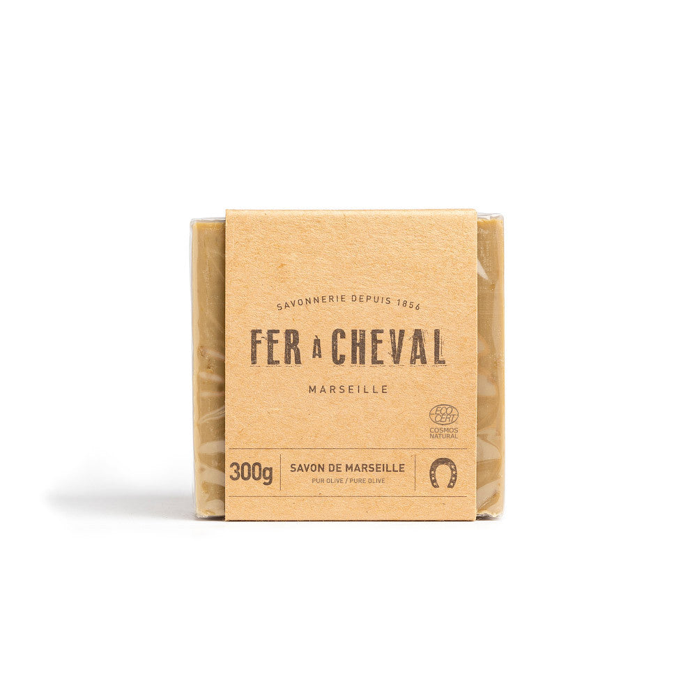 Pure Olive Savon de Marseille Cube 300g - Savonnerie Fer à Cheval