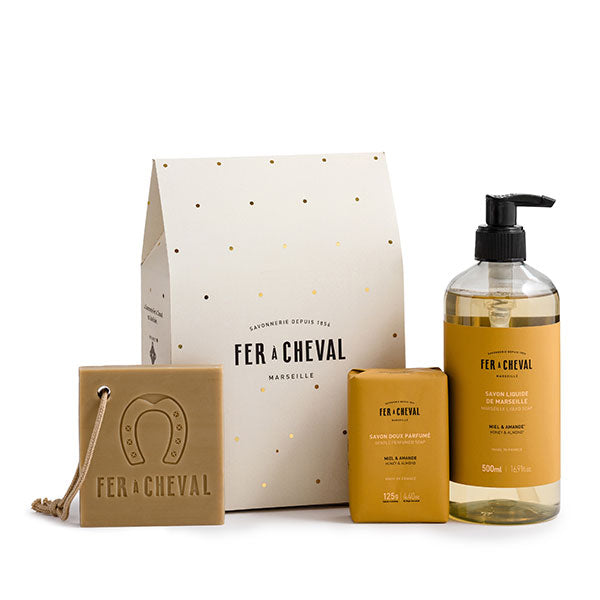 Coffret de Noël 2025 - Rituel Parfumé Miel & Amande