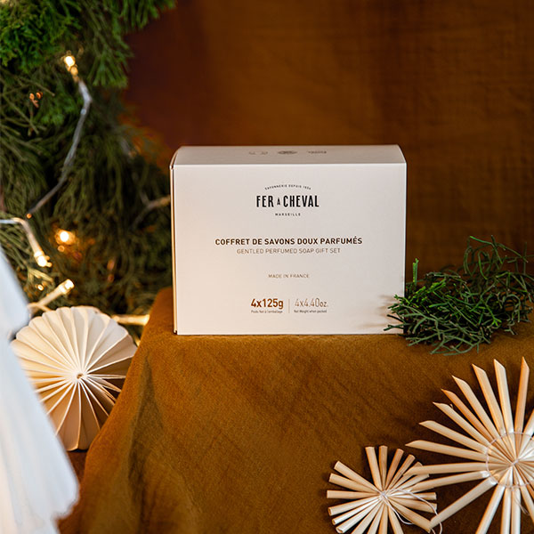 Coffret de Savons Doux Parfumés 4 x 125g