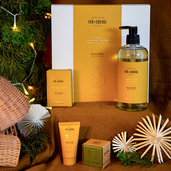 Coffret Signature Parfumé Miel & Amande