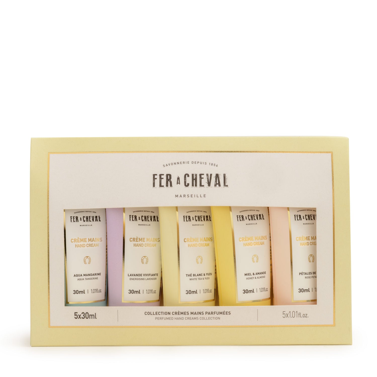 Coffret 5 Crèmes Mains Parfumées