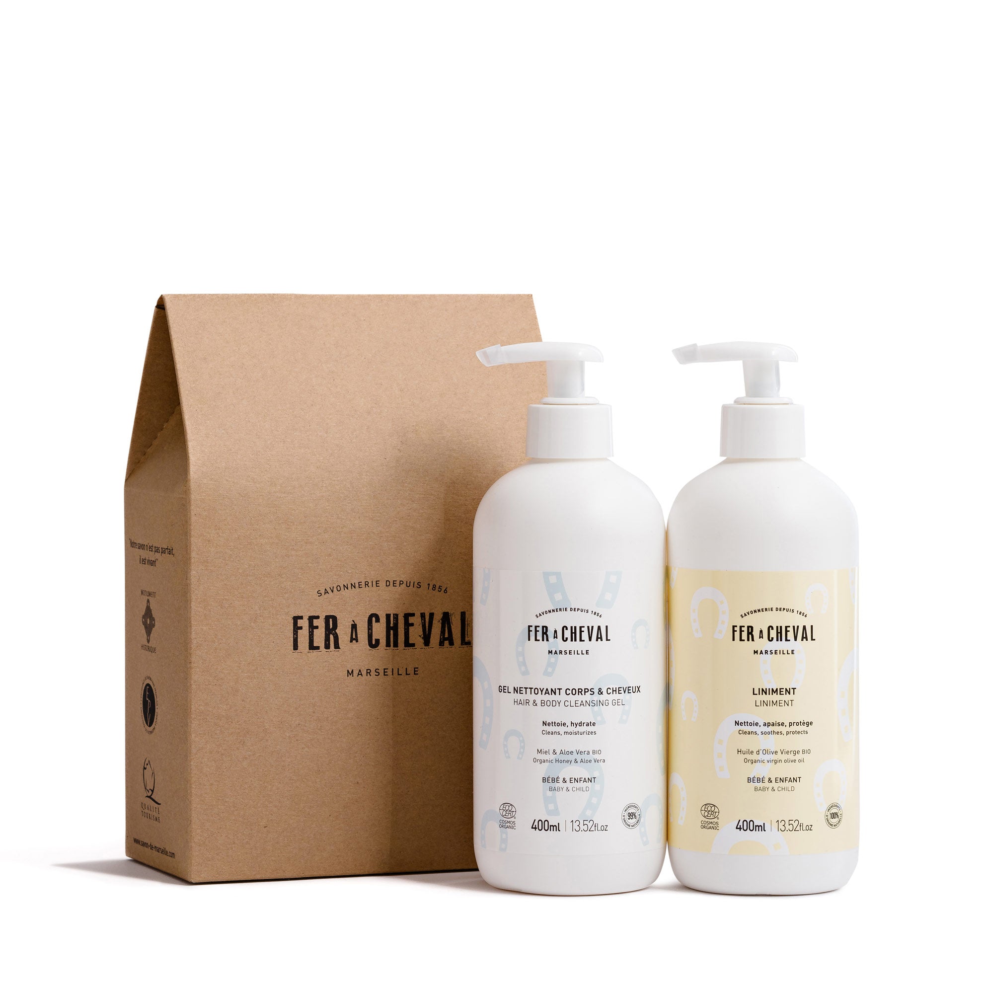 Duo Bébé Nettoyant et Liniment