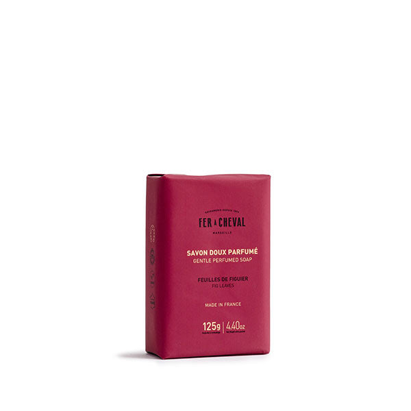 Savon Doux Parfumé Feuilles de Figuier 125g - Savonnerie Fer à Cheval