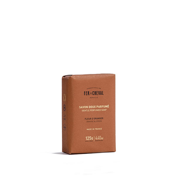 Savon Doux Parfumé Fleur d'Oranger 125g - Savonnerie Fer à Cheval