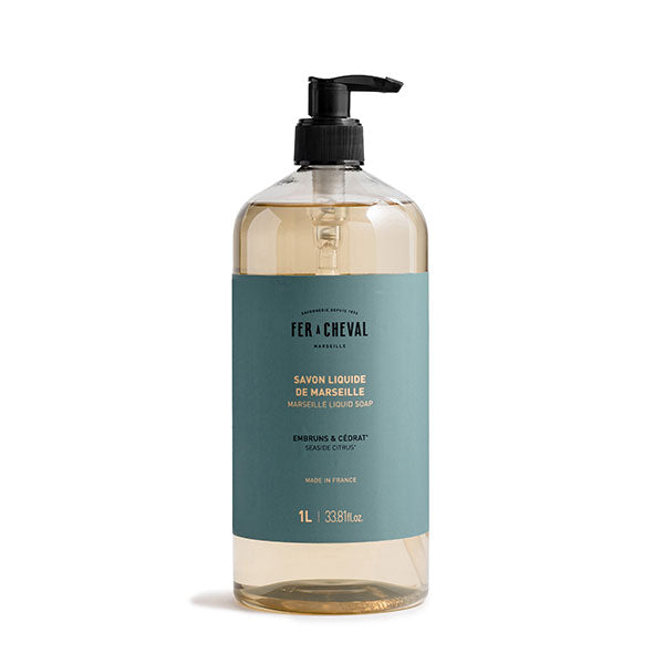 Marseille Liquid Soap Embruns & Cédrat 1L