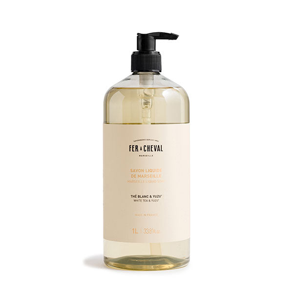 Marseille Liquid Soap White Tea & Yuzu 1L