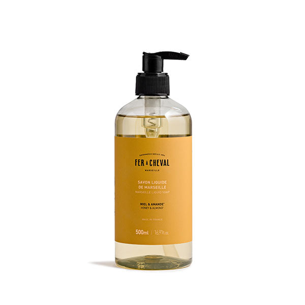 Marseille Liquid Soap Honey & Almond 500ml