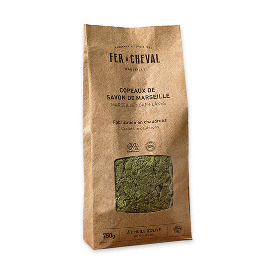 Pur Olive en Copeaux 750g - Savonnerie Fer à Cheval
