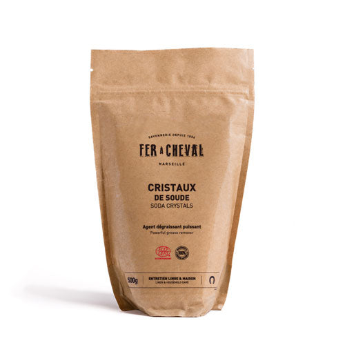 Cristaux de Soude 500g - Savonnerie Fer à Cheval